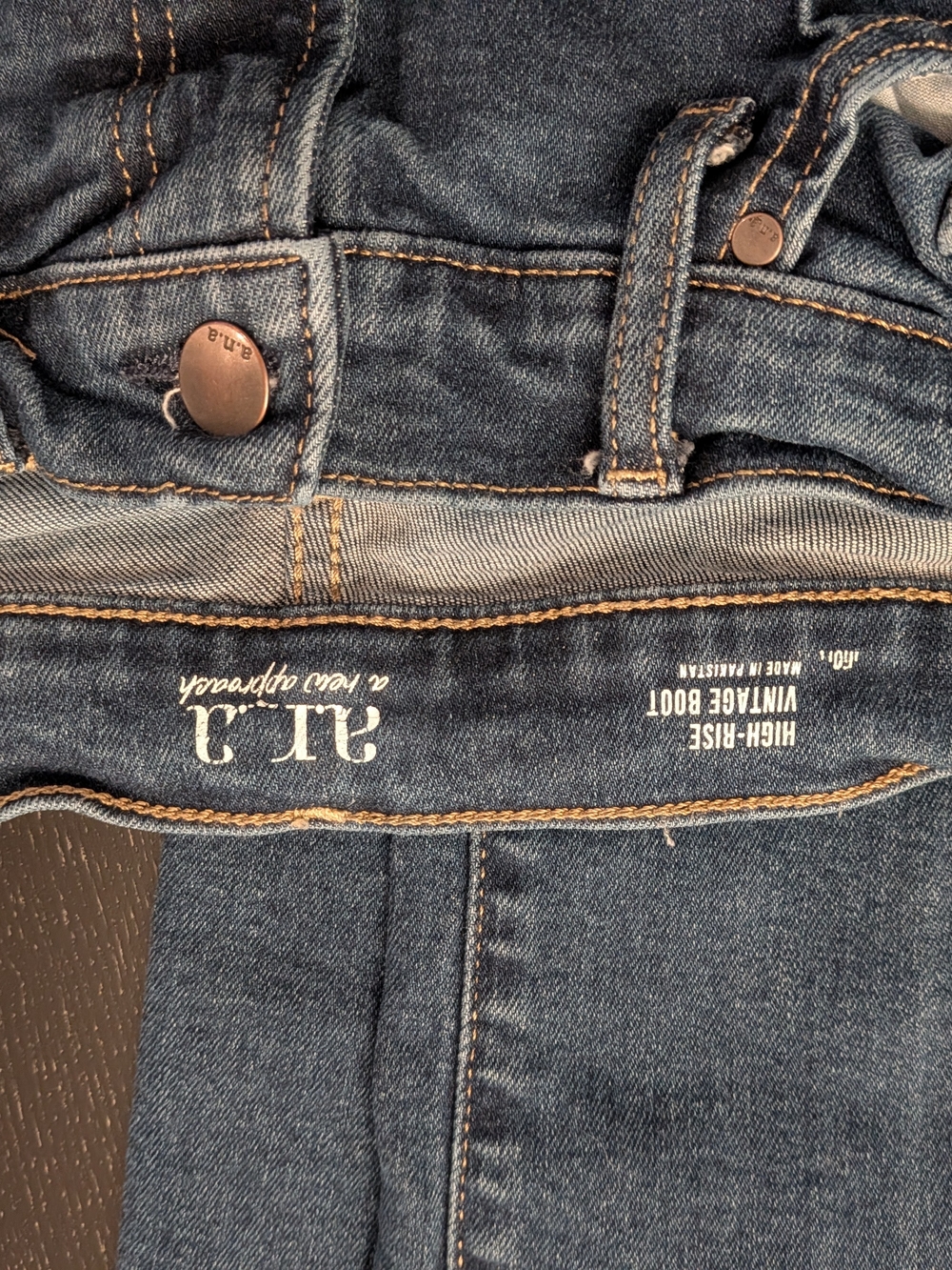 a.n.a Women's Dark Blue Bootcut Jeans - Picture 7 of 9